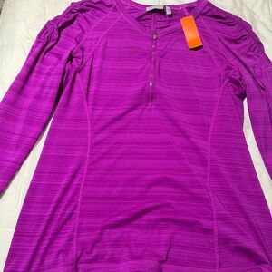 Athleta Magenta Athletic Tank Top
